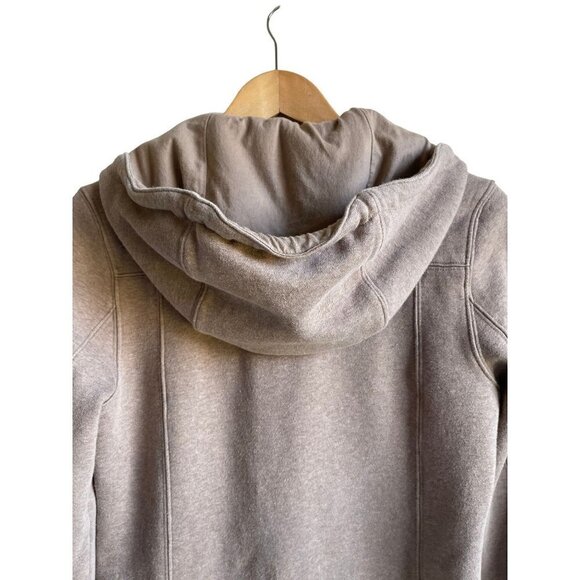 FOSSIL Jersey Knit Classic Peacoat with Hood Size Small - Picture 3 of 9